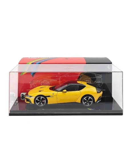 1/18 FERRARI 12CILINDRI 2024 WITH SHOWCASE NUMBERED ONE BY ONE GIALLO MODENA POLISTIL 18FE02014 POLISTIL
