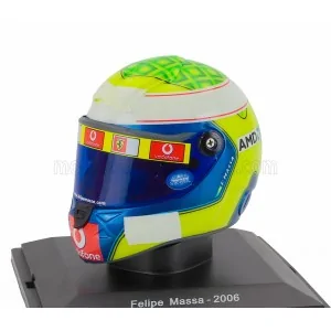 1/5 F1 CASCO HELMET FELIPE MASSA TEAM SCUDERIA FERRARI 248 SEASON 2006 H86 CASCHI PILOTI 1/5