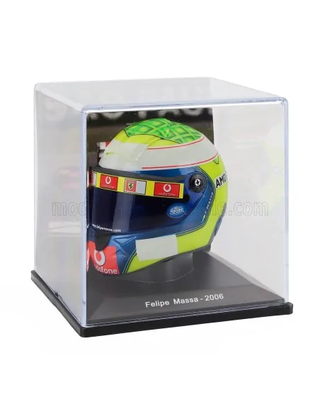 1/5 F1 CASCO HELMET FELIPE MASSA TEAM SCUDERIA FERRARI 248 SEASON 2006 H86 CASCHI PILOTI 1/5