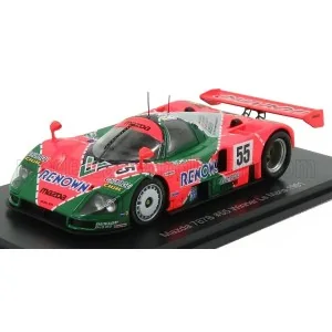 1/43 MAZDA 787B 2.6L TEAM MAZDASPEED CO. LTD. N 55 WINNER 24h LE MANS 1991 BERTRAND GACHOT - JOHNNY HERBERT - VOLKER WEIDLER ...