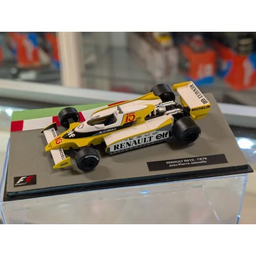 1/43 F1 RENAULT RS10 1979 Jean Pierre Jabouille E83 MODELLI EDICOLA