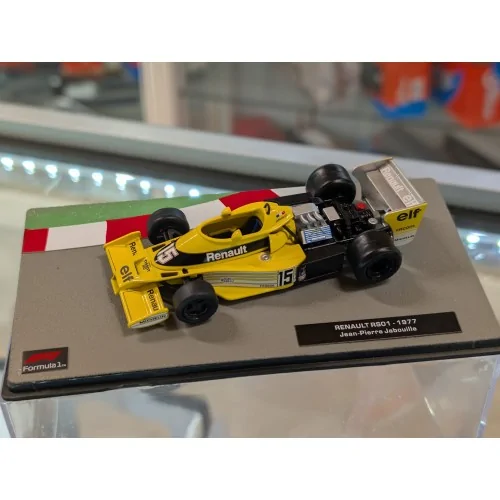 1/43 F1 RENAULT RS01 1977 Jean Pierre Jabouille E84 MODELLI EDICOLA