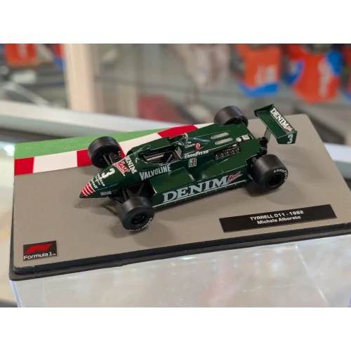 1/43 F1 Tyrrel 011 1982 Michele Alboreto E85 MODELLI EDICOLA