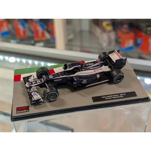1/43 WILLIAMS FW34 2012 Pastor Maldonado E90 MODELLI EDICOLA
