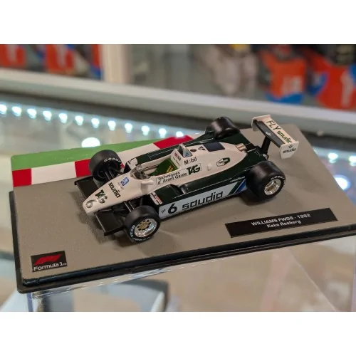 1/43 F1 WILLIAMS FW08 1982 Kake Rosberg E93 MODELLI EDICOLA