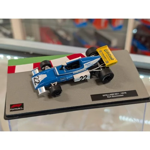1/43 F1 EIFELLAND E21 1972 ROLF STOMMELEN E96 MODELLI EDICOLA