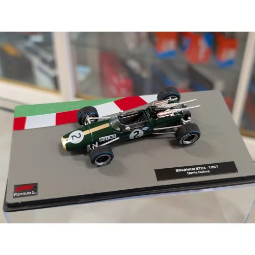 1/43 F1 Brabham bt24 1967 Denis Hulme E99 MODELLI EDICOLA