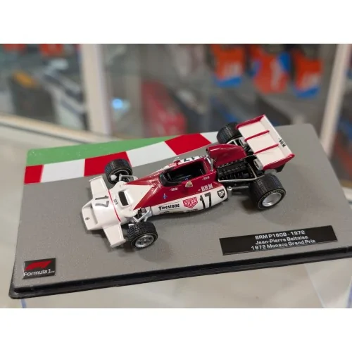 1/43 F1 BRM P160B 1972 Jean Pierre Beltoise Monaco Gran Prix E100 MODELLI EDICOLA