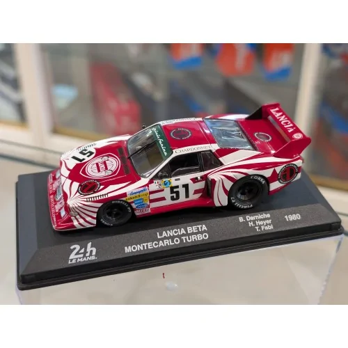 1/43 Lancia Beta Montecarlo Turbo 24h Le Mans Darniche - Heyer - Fabi E104 MODELLI EDICOLA