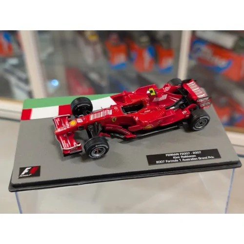 1/43 F1 FERRARI F2007 2007 Kimi Raikkonen Australian Gran Prix E106 MODELLI EDICOLA