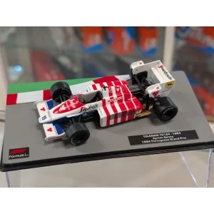 1/43 F1 TOLEMAN TG184 1984 Ayrton Senna Portuguese Gran Prix E108 MODELLI EDICOLA
