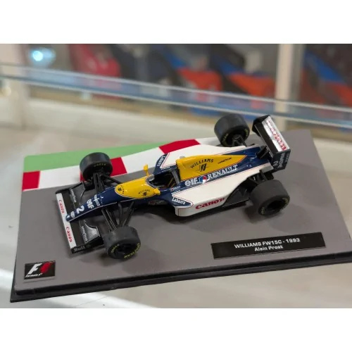 1/43 WILLIAMS F1 RENAULT FW15 ELF N 2 ALAIN PROST SEASON 1993 WORLD CHAMPION E61 MODELLI EDICOLA