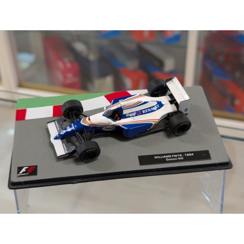 E65 1/43 WILLIAMS F1 RENAULT FW16 ELF N 0 SEASON 1994 DEMON HILL