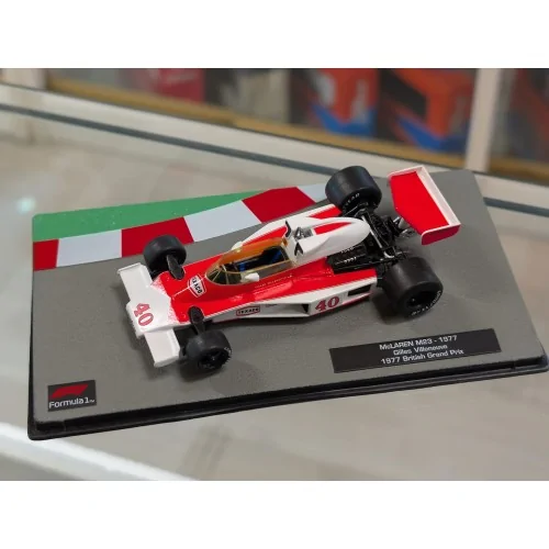 1/43 McLAREN F1 M23 N 40 BRITISH GP 1977 GILLES VILLENEUVE E64 MODELLI EDICOLA