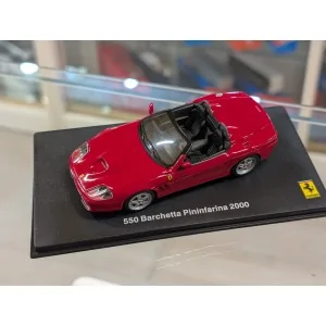 1/43 Ferrari 550 Barchetta Pininfarina 2000 E114 MODELLI EDICOLA