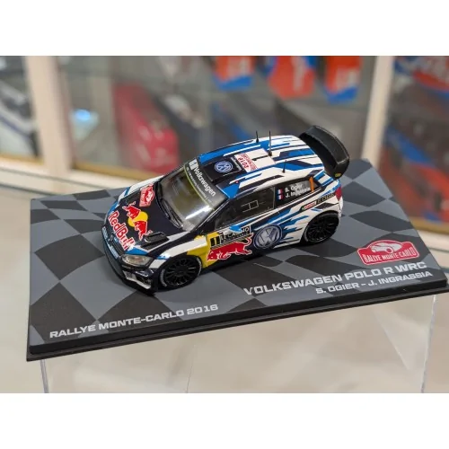 1/43 Volkswagen Polo R WRC 2016 Rally Montecarlo Ogier - Ingrassia E117 MODELLI EDICOLA