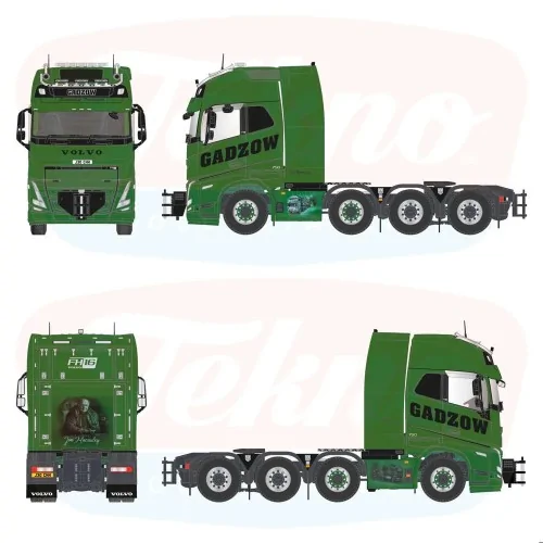 1/50 Cadzow Volvo FH05 Globetrotter XL 8x4 TEKNO 90151 TEKNO