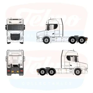 1/50 Scania Torpedo S Highline 6x2 TEKNO 91294 TEKNO