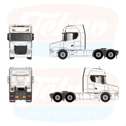 1/50 Scania Torpedo S Highline 6x2 TEKNO 91294 TEKNO