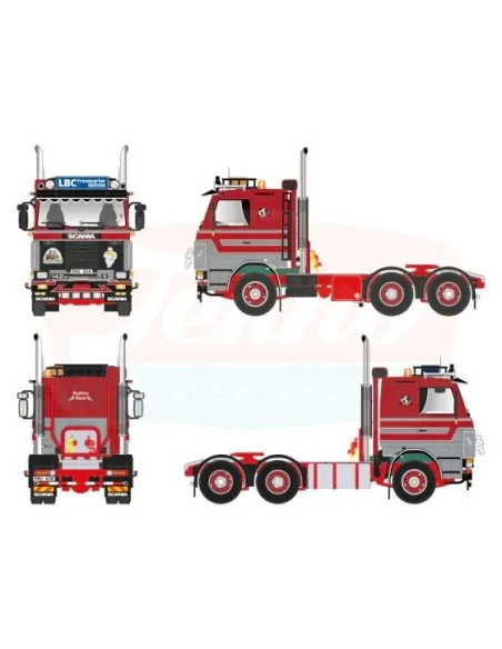 1/50 Andreas Jonsson Scania 2-serie 6x2 TEKNO 90486 TEKNO 1/50 Andreas Jonsson Scania 2-serie 6x2 TEKNO 90486 TEKNO