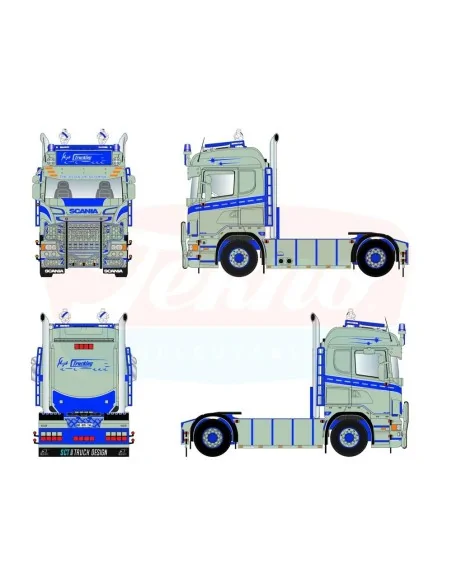 1/50 LP Trucking Scania R-serie Highline 4x2 TEKNO 89807 TEKNO