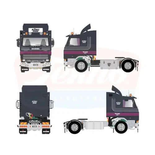 1/50 Vogel - King 5000 Scania 142 4x2 TEKNO 85976 TEKNO