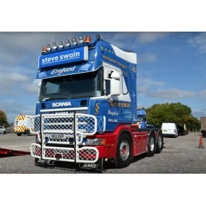 1:50 Steve Swain Scania 4 serie Topline 6x2 TEKNO 90836 TEKNO