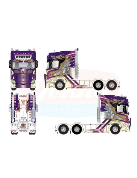 1/50 Tommy Kurås Scania NGS Highline 6x2 TEKNO 90023 TEKNO