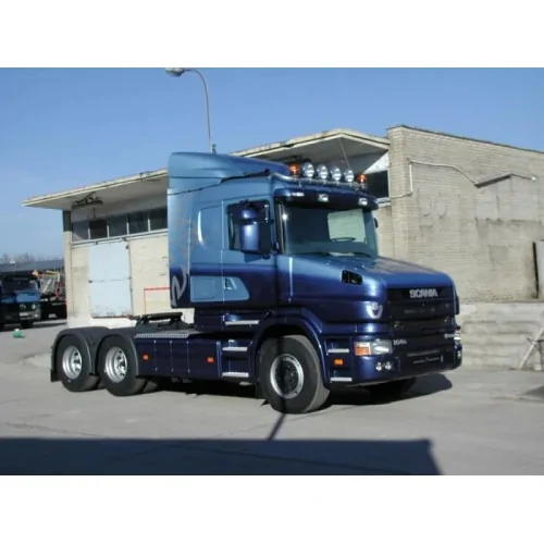1/50 Transkal Scania 4-serie torpedo con semirimorchio ribaltabile TEKNO 89258 TEKNO