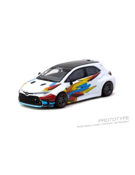 1:64 TOYOTA COROLLA GR WIDEBODY WHITE 2025 TARMAC T64G-063-WH TARMAC WORKS