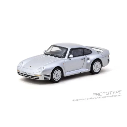 1/64 PORSCHE 959 SILVER 1989 TARMAC T64G-068-SL TARMAC WORKS