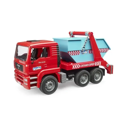 MAN TGA con cassone scarrabile BRUDER 02741 BRUDER