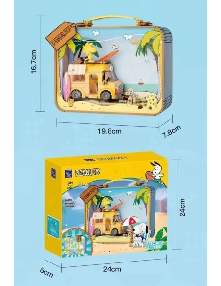 La valigia di Snoopy PAN86910 PANTASY La valigia di Snoopy PAN86910 PANTASY