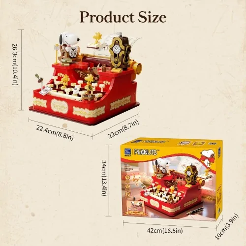 Snoopy Retro Time Series: La Macchina da scrivere PAN86917 PANTASY