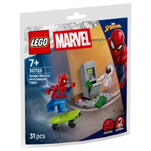 Rapina spider-man contro anti-venom LEGO MARVEL 30725 LEGO
