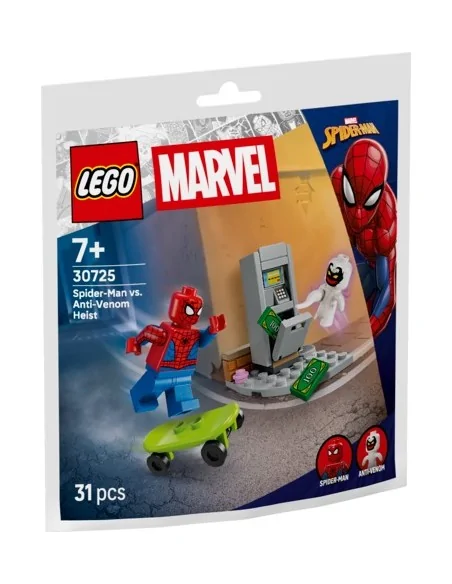 Rapina spider-man contro anti-venom LEGO MARVEL 30725 LEGO