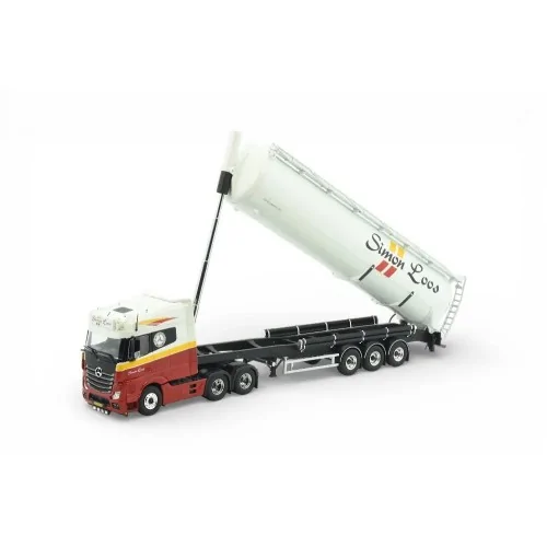 Mercedes Actros with zamac silo trailer Simon Loos TEKNO 86880 TEKNO