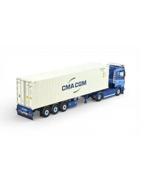 Scania Next Gen S540 with 40ft reefer container P. Visser TEKNO 88908 TEKNO