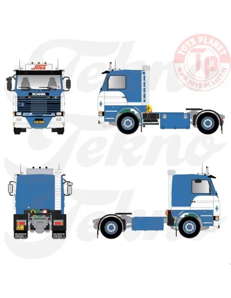 Scania 142 4x2 Sties TEKNO 87042 TEKNO