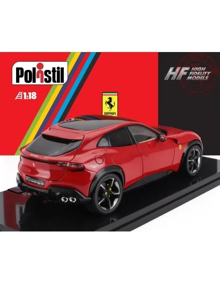 1/18 FERRARI PUROSANGUE 2022 WITH SHOWCASE NUMBERED ONE BY ONE - ROSSO CORSA 322-CREAM INTERIOR POLISTIL 18FE02020 POLISTIL 1/18 FERRARI PUROSANGUE 2022 WITH SHOWCASE NUMBERED ONE BY ONE - ROSSO CORSA 322-CREAM INTERIOR POLISTIL 18FE02020 POLISTIL