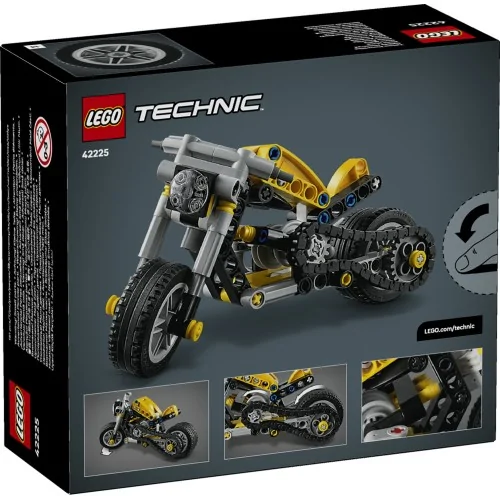 Moto gialla LEGO TECHNIC 42225 LEGO