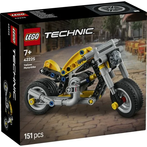 Moto gialla LEGO TECHNIC 42225 LEGO
