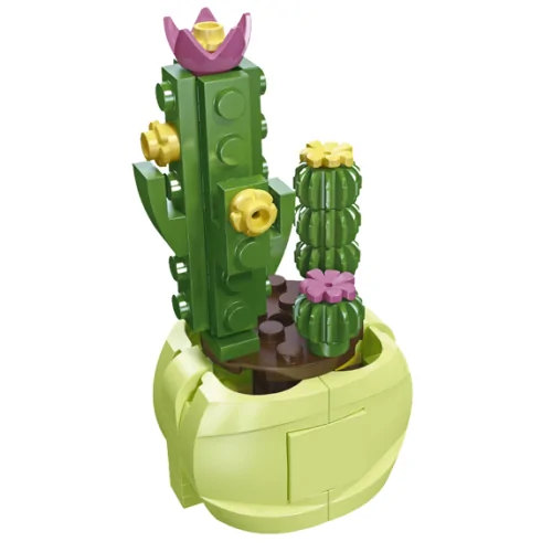 Piantina con vaso cactus 60pz CUB27 CUBIX