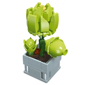 Piantina con vaso verde 69pz CUB29 CUBIX