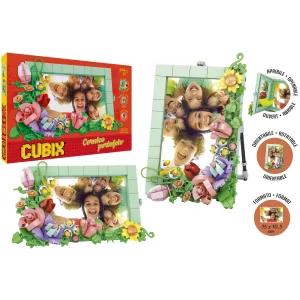 Cornice con fiori portafoto 15x10,5 cm 336pz CUB33 CUBIX