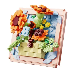 Quadro girasole 10,5x10,5 230pz CUB53 CUBIX