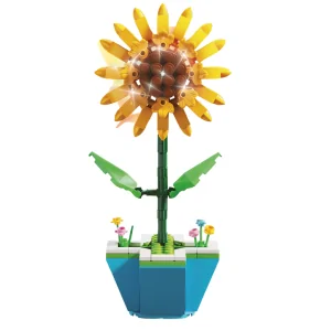 Vaso girasole con luce 178pz CUB59 CUBIX