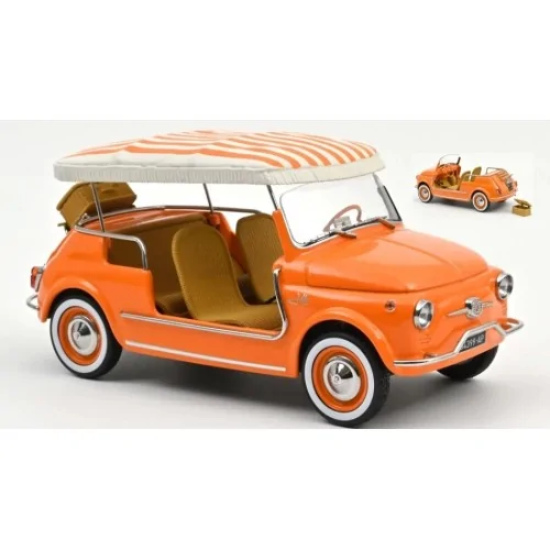 1/18 FIAT 500 JOLLY 1965 ORANGE NV187791 NOREV