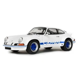 1/18 PORSCHE 911 RSR 1973 WHITE/BLUE CARRERA STRIPES S1801119 SOLIDO