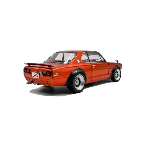 1/18 NISSAN SKYLINE (C10) HAKOSUKA SOLIDO WORKS 1970 ORANGE METALLIC S1813003 SOLIDO
